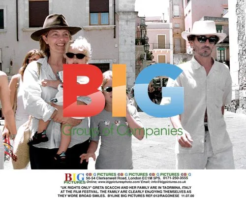 Greta Scacchi and Family at Italian Film Festival