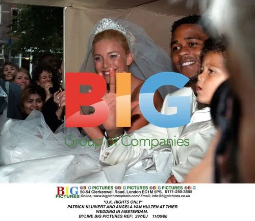 Patrick Kluivert and Angela van Hulten's Wedding