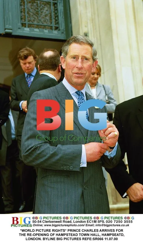 Prince Charles at Hampstead Town Hall