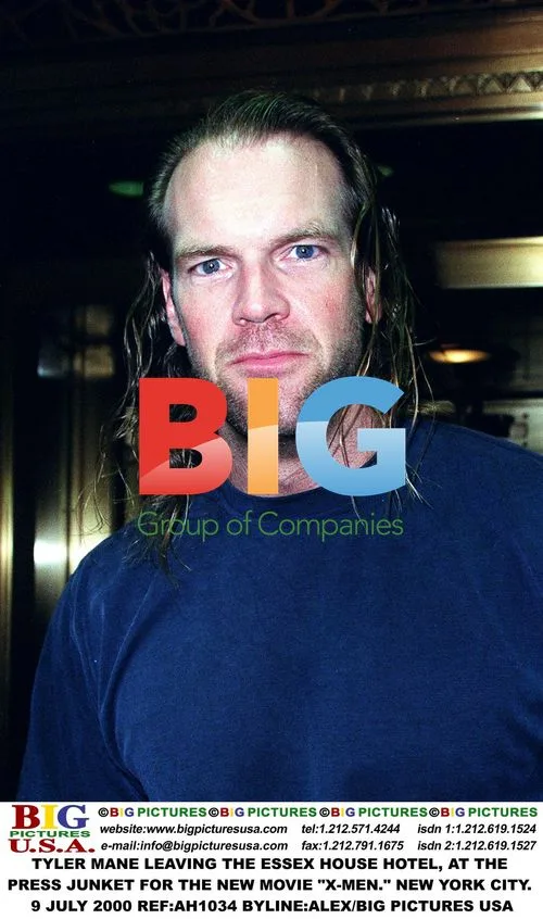 Tyler Mane at X-Men press junket