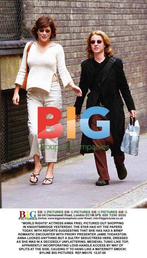Anna Friel Out Shopping in Knightsbridge