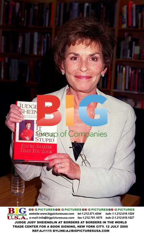 Judge Judy Sheiendlin at Borders book signing