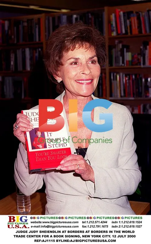 Judge Judy Sheiendlin Book Signing