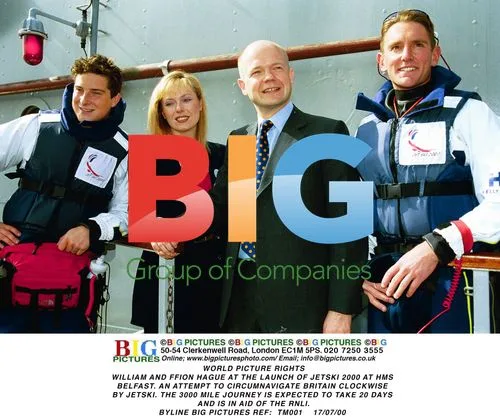 William and Ffion Hague at Jetski 2000 Launch