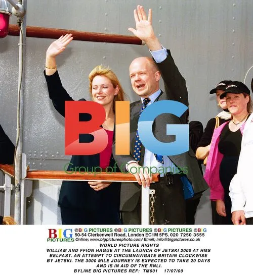 William and Ffion Hague at Jetski 2000 Launch