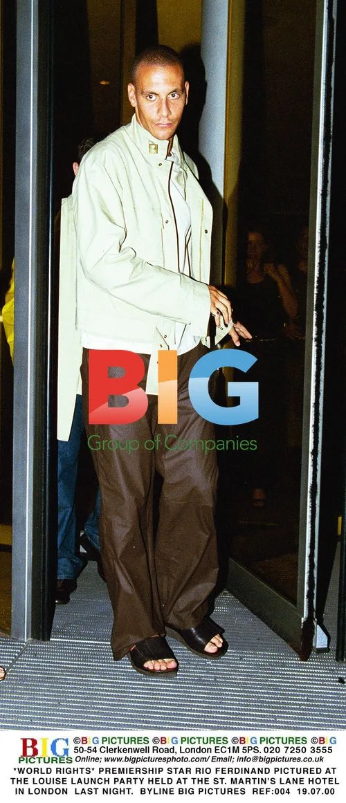 Rio Ferdinand at Louise Launch Party