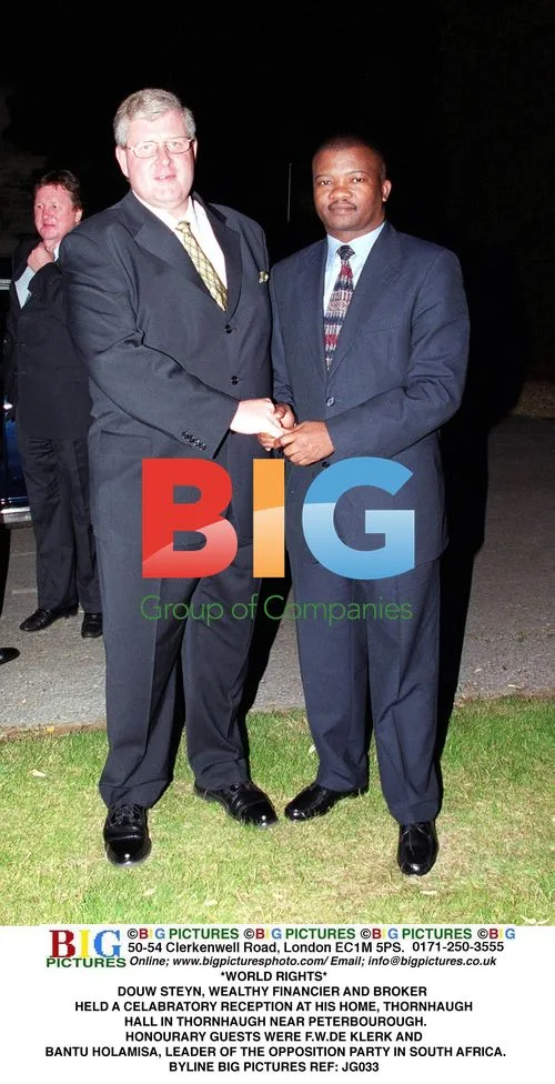 Financier Douw Steyn Hosts Celebration at Thornhaugh Hall
