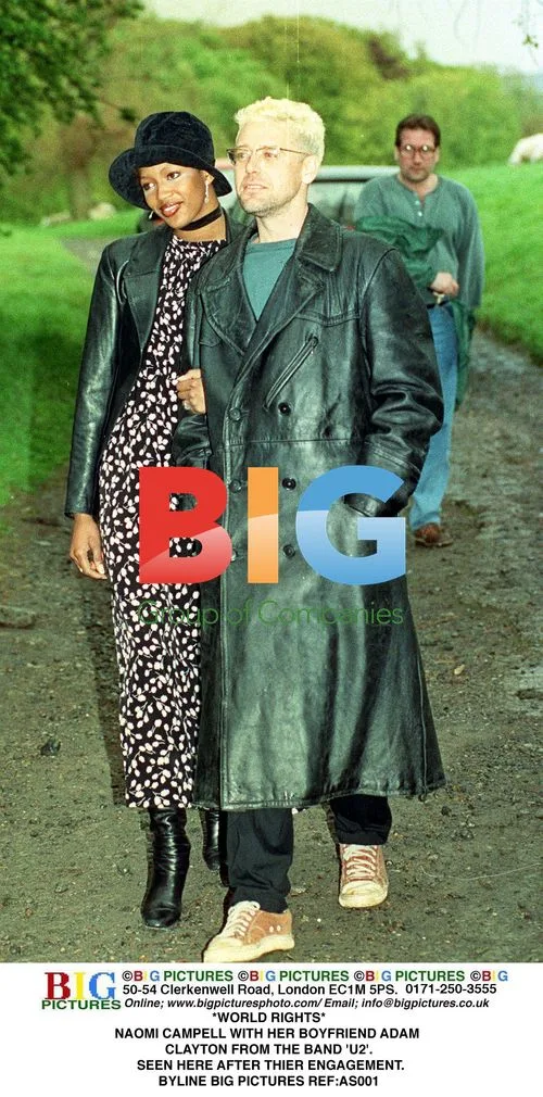 Naomi Campbell and Adam Clayton Engagement