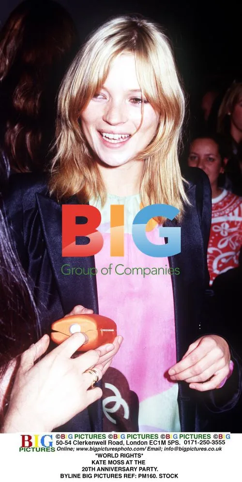 KATE MOSS Attends 20th Anniversary Party