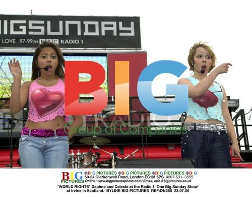 Daphne and Celeste at Radio 1 'One Big Sunday' in Irvine