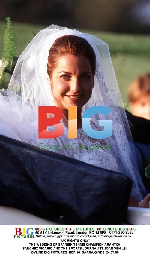 Tennis Champ Arantxa Sanchez Vicario's Wedding