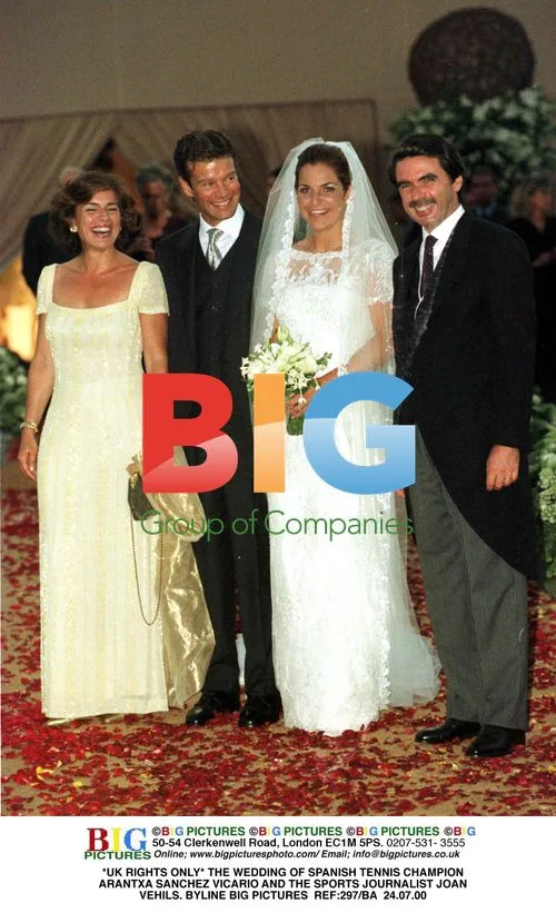 Spanish Tennis Star Arantxa Sanchez Vicario's Wedding