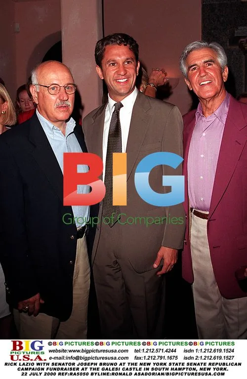 Rick Lazio and Senator Joseph Bruno at NY Senate fundraiser