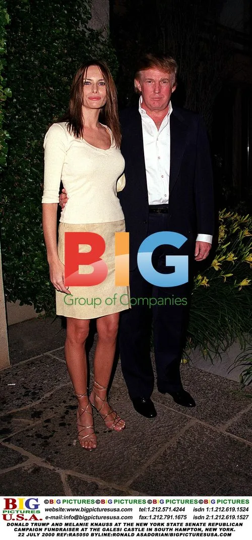 Trump and Knauss at NY Senate GOP Fundraiser