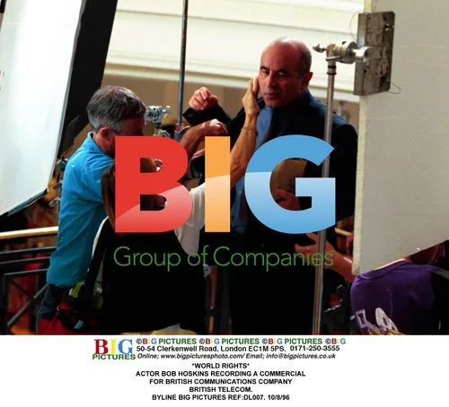 Bob Hoskins Recording BT Commercial