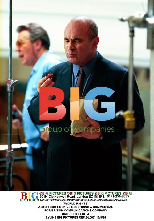 Bob Hoskins Filming BT Commercial