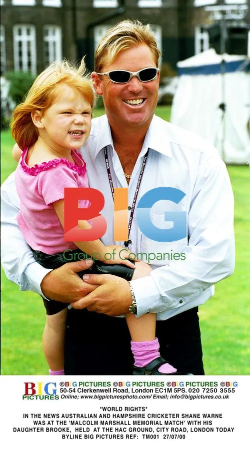 Shane Warne at Malcolm Marshall Memorial Match