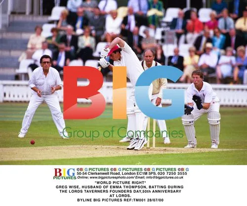 Greg Wise Batting at Lords Taverners Founders Day