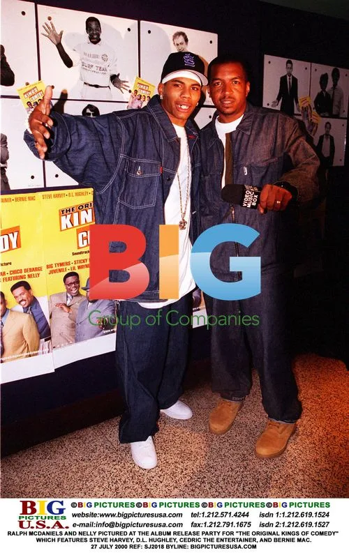 Ralph McDaniels and Nelly at album release party