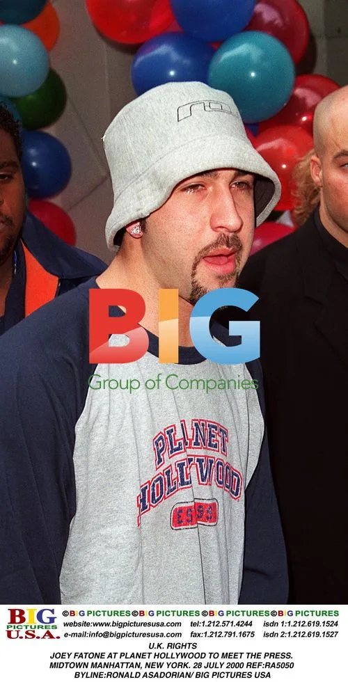 Joey Fatone Meets the Press in NYC