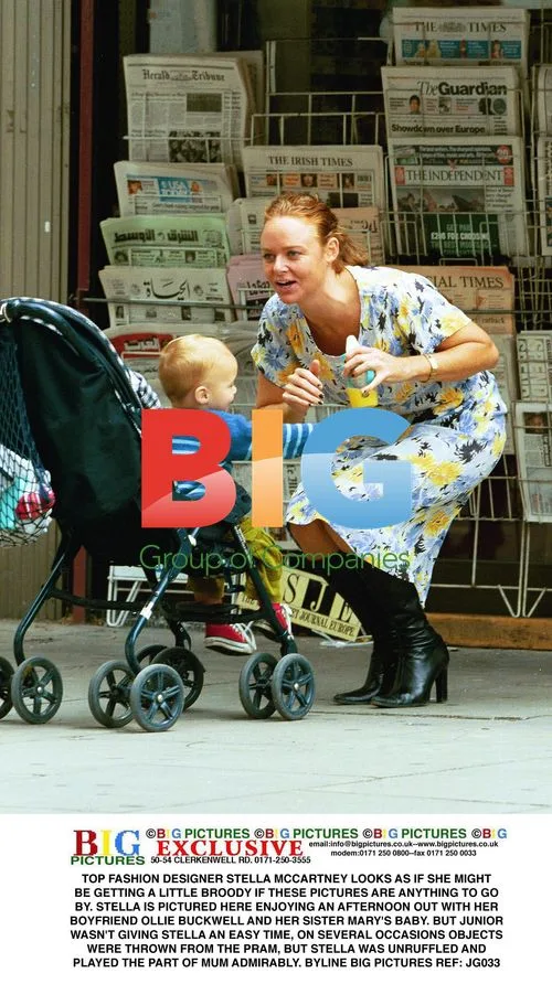 Stella McCartney Enjoys Playtime with Baby