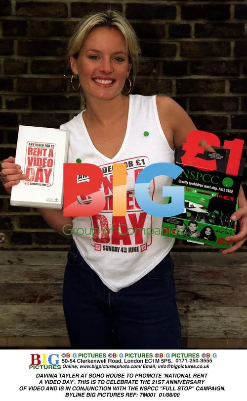 Davinia Tayler at Soho House for 'National Rent a Video Day'