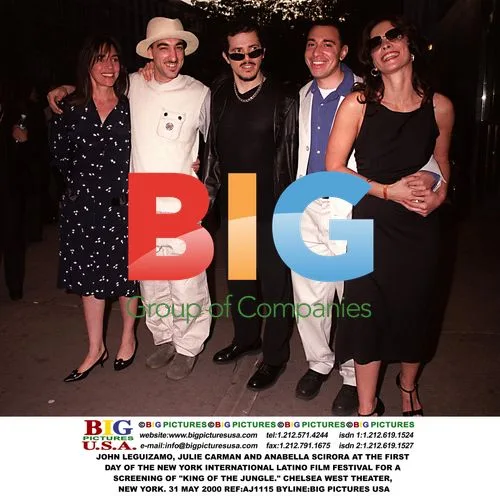 John Leguizamo, Julie Carman and Anabella Sciorra at Latino Film Festival