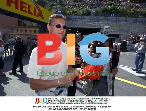 David Coultard at 2000 Monaco Grand Prix practice