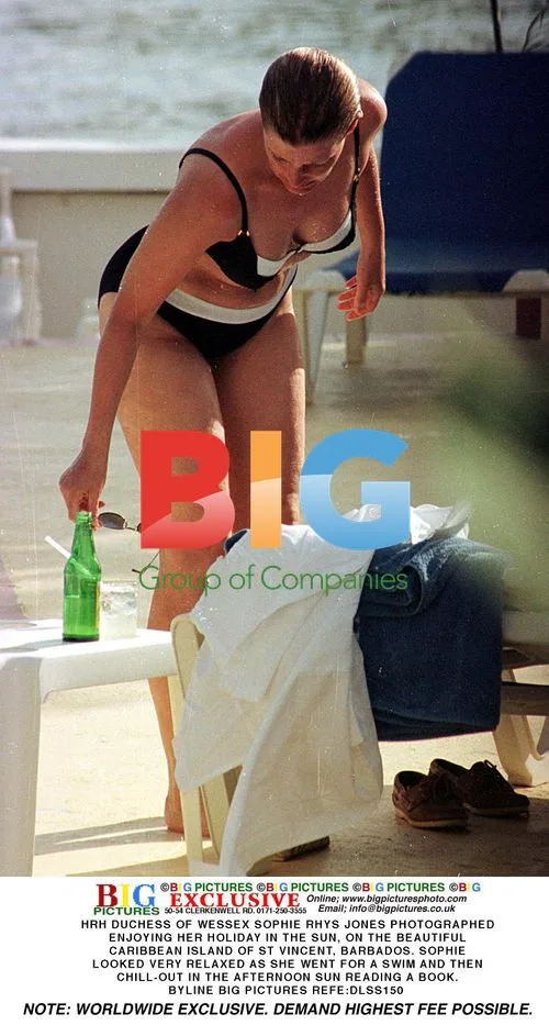 Duchess of Wessex Relaxes in Barbados