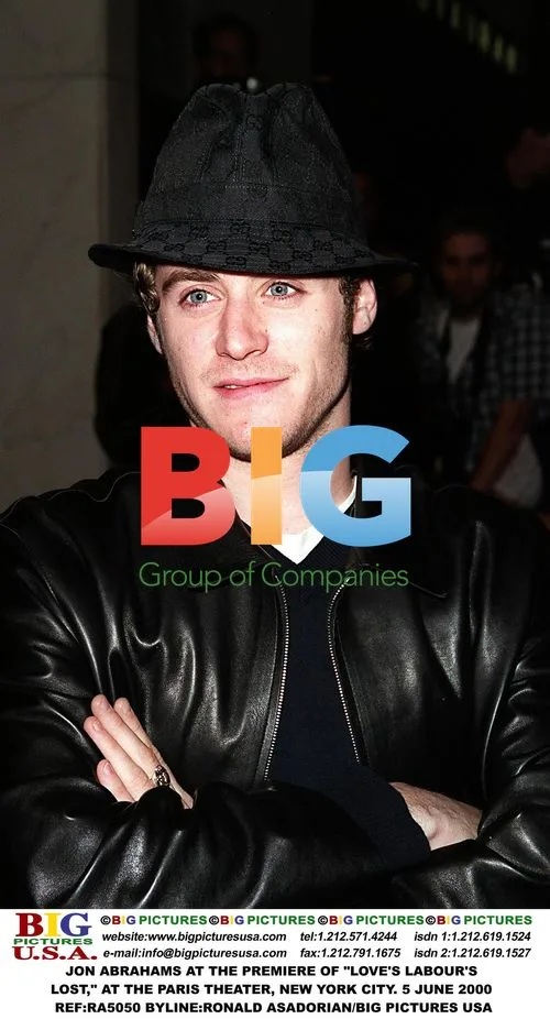 Jon Abrahams at "Love's Labour's Lost" Premiere