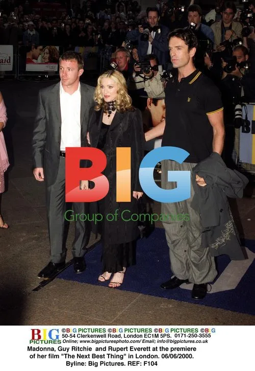 Madonna, Guy Ritchie and Rupert Everett at premiere