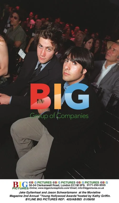 Jake Gyllenhaal and Jason Schwartzmann at Movieline Magazine Awards