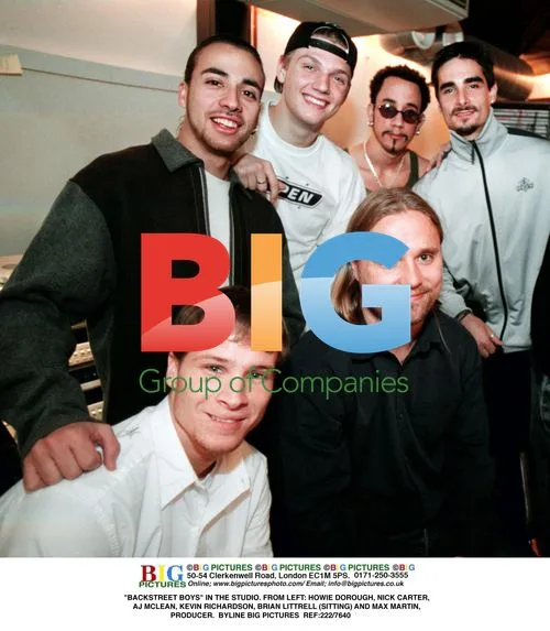 Backstreet Boys in Studio with Producer