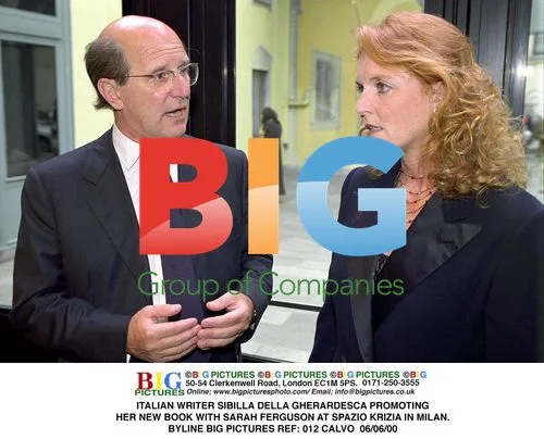 Sibilla Della Gherardesca and Sarah Ferguson Promote Book