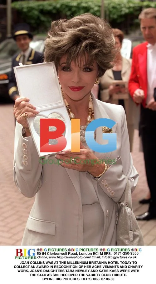 Joan Collins Honored with Variety Club Tribute