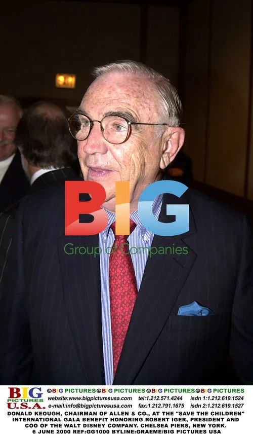 DONALD KEOUGH at Save the Children Gala Honoring ROBERT IGER