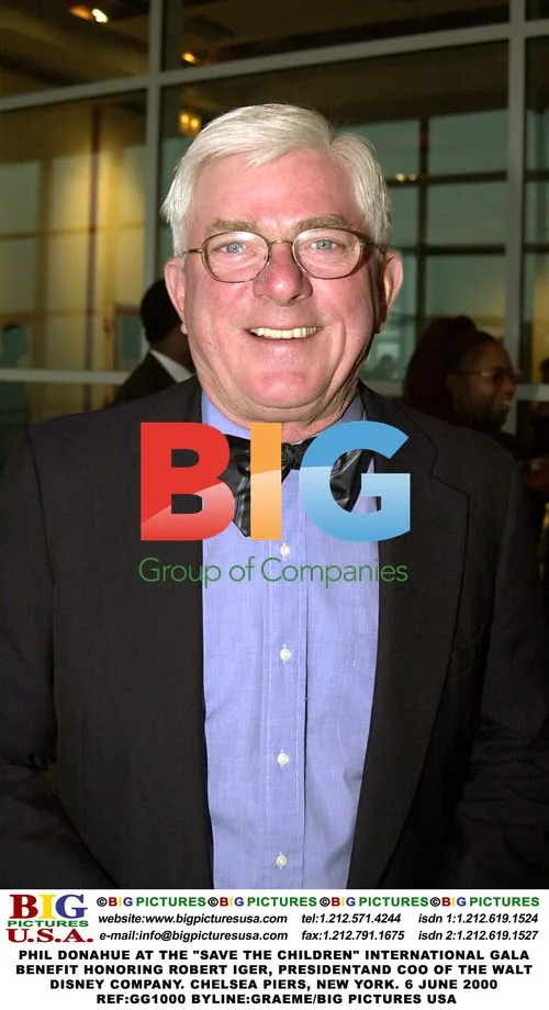 Phil Donahue at "Save the Children" Gala