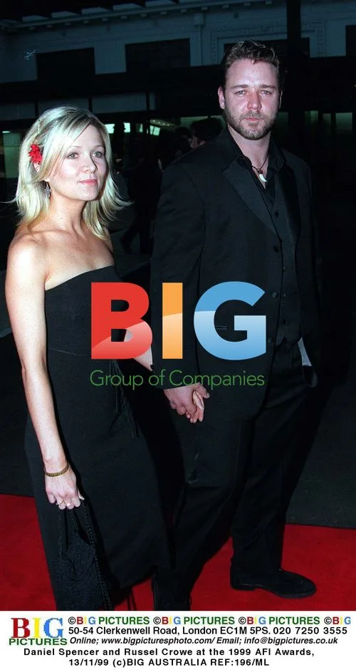Daniel Spencer and Russel Crowe at 1999 AFI Awards
