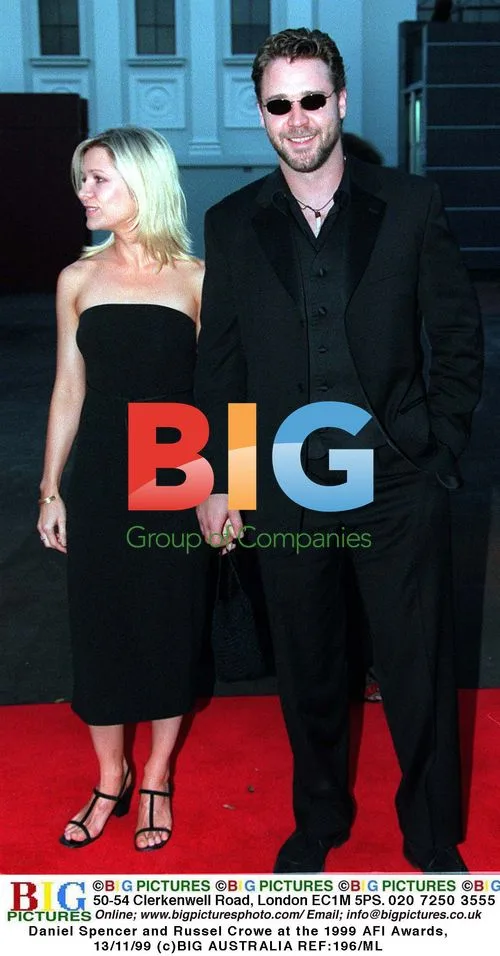 Daniel Spencer and Russel Crowe at 1999 AFI Awards