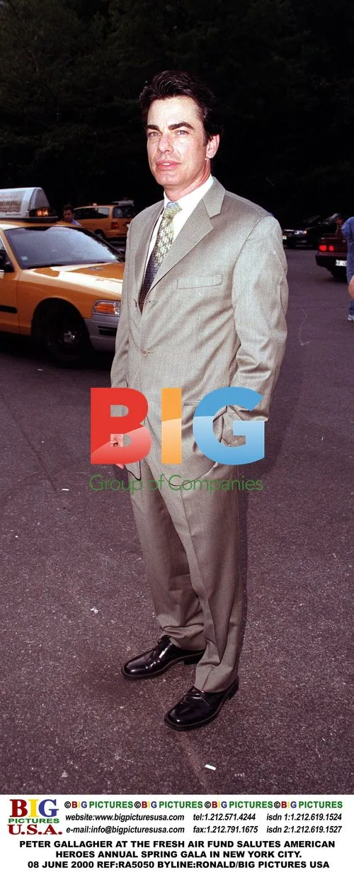 PETER GALLAGHER AT FRESH AIR FUND GALA