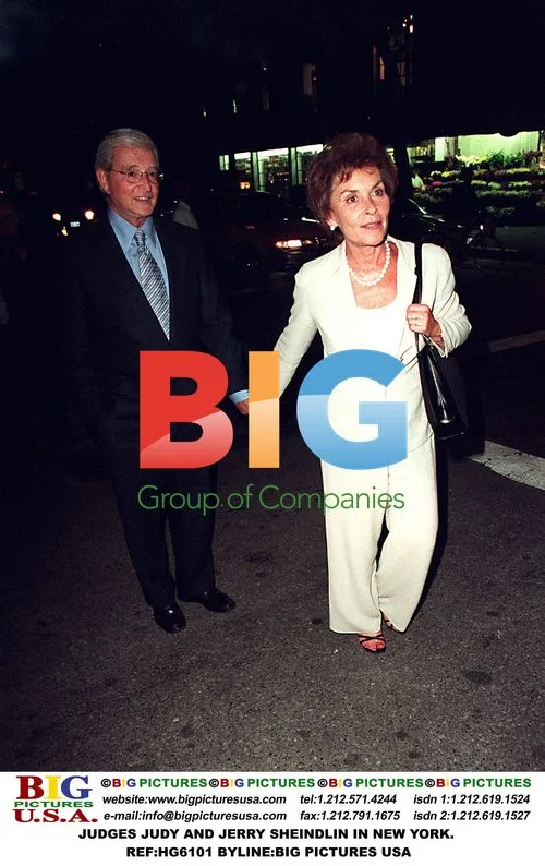 Judges Judy and Jerry Sheindlin in New York