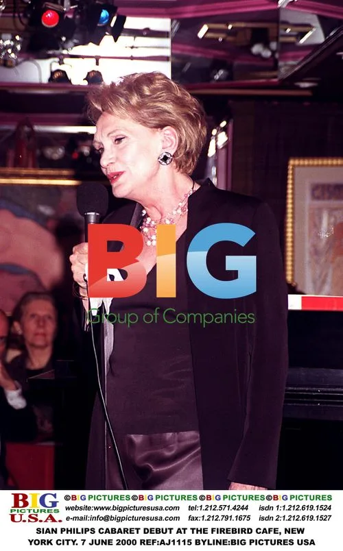 SIAN PHILIPS CABARET DEBUT AT FIREBIRD CAFE, NYC