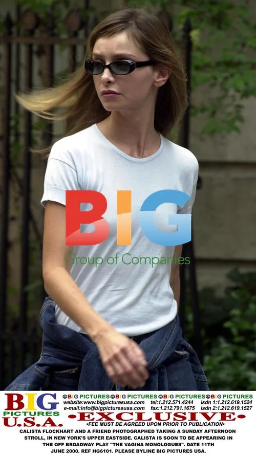 Calista Flockhart Strolling in NYC
