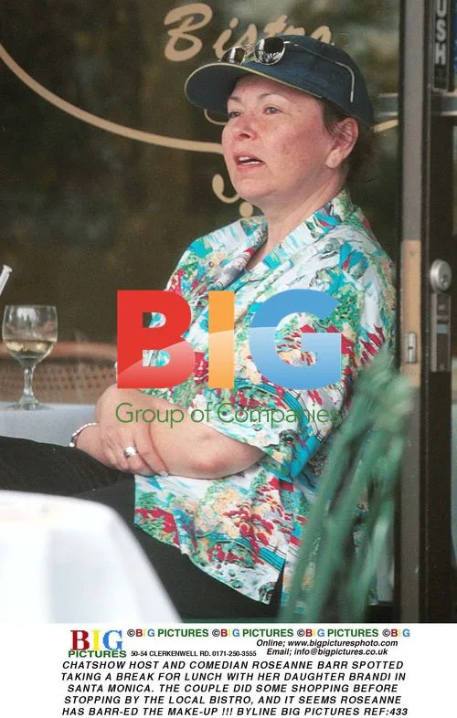 Roseanne Barr Spotted with Daughter