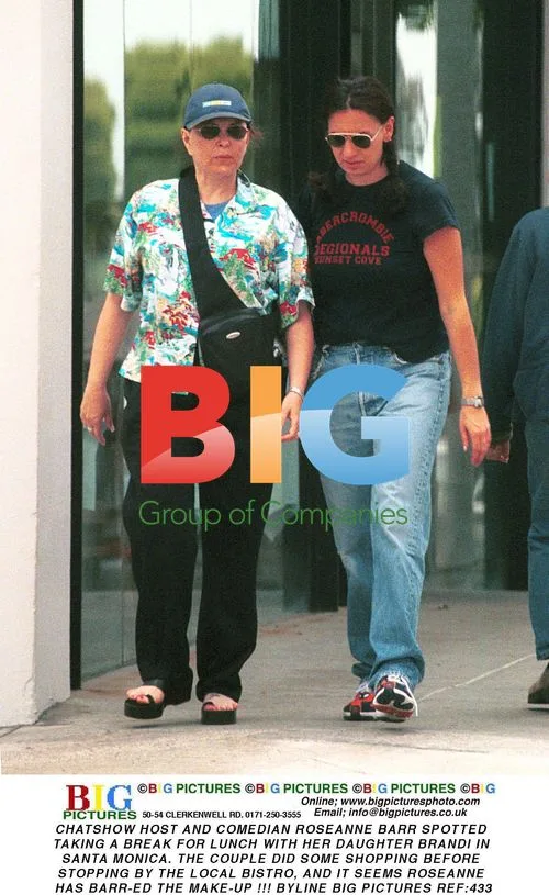 Roseanne Barr takes lunch break with daughter in Santa Monica