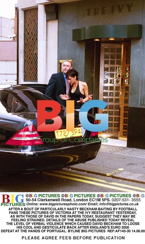 Victoria Beckham at the Ivy Restaurant