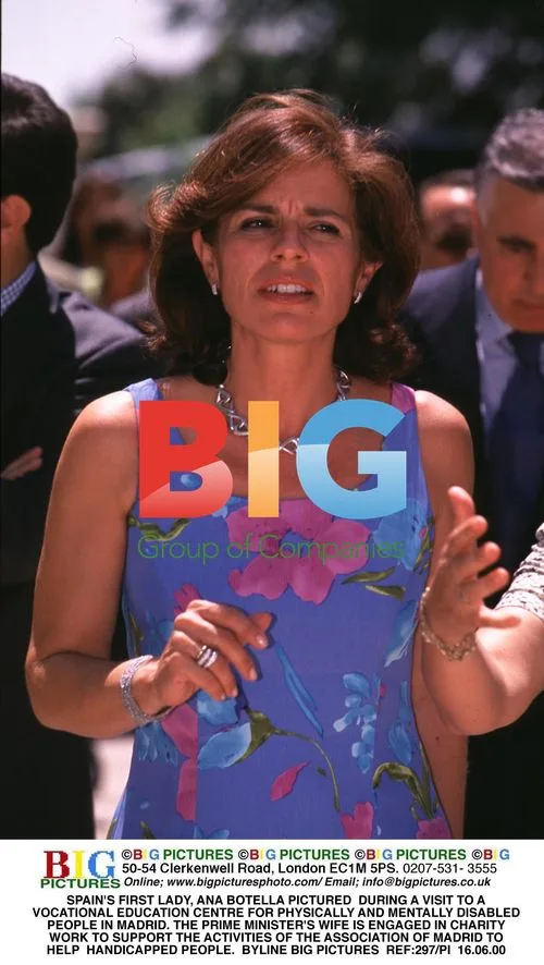 Spain's First Lady Visits Disability Center
