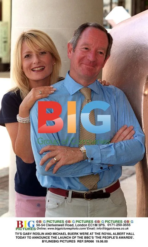 Gaby Roslin and Michael Buerk at Royal Albert Hall