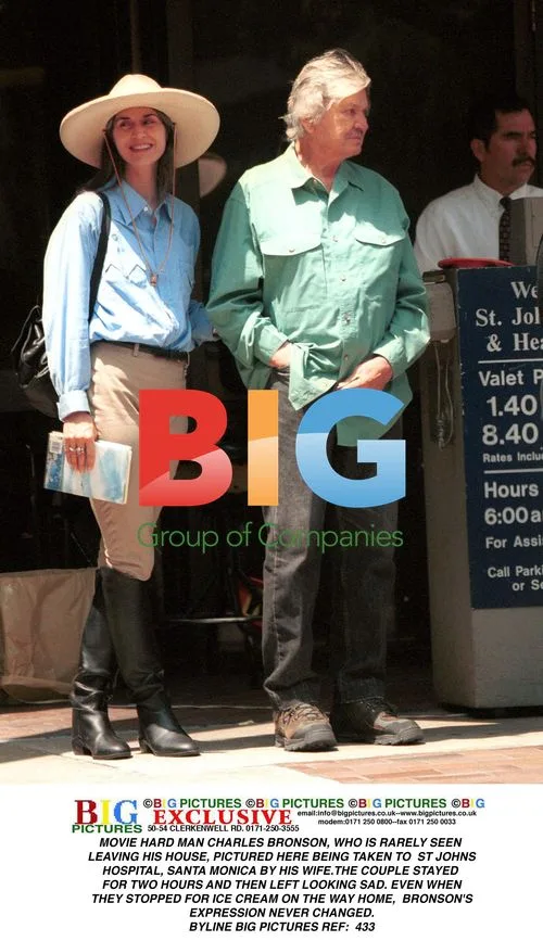 Charles Bronson Visits Hospital
