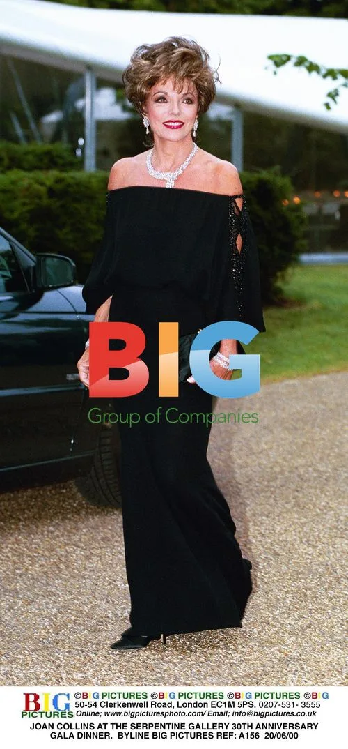 JOAN COLLINS AT SERPENTINE 30TH GALA